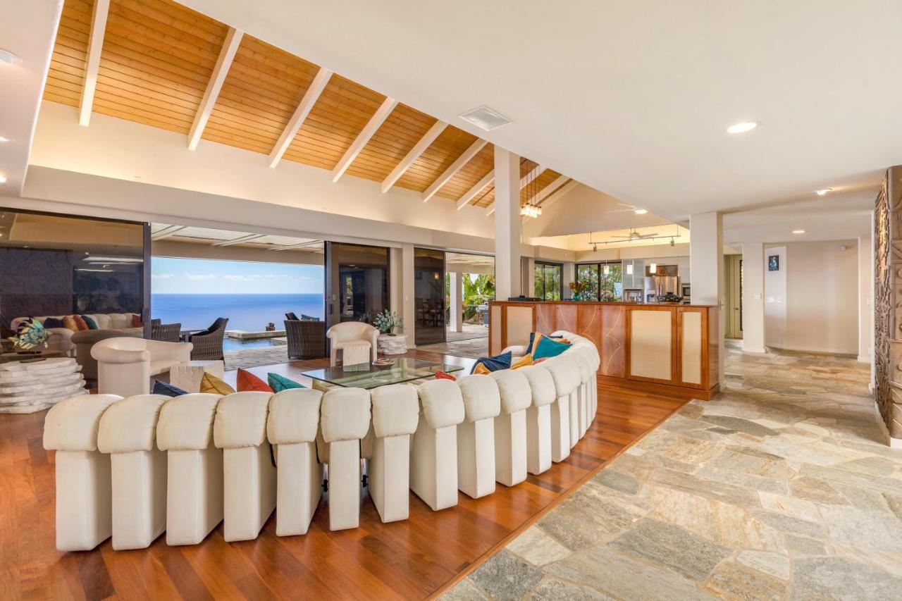 Waterfall House - Hawaii Kailua-Kona Bagian luar foto